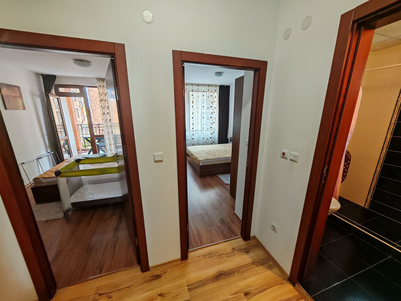 Apartament z dwiema sypialniami w Sveti Vlas z doskonałymi udogodnieniami w zamkniętym kompleksie