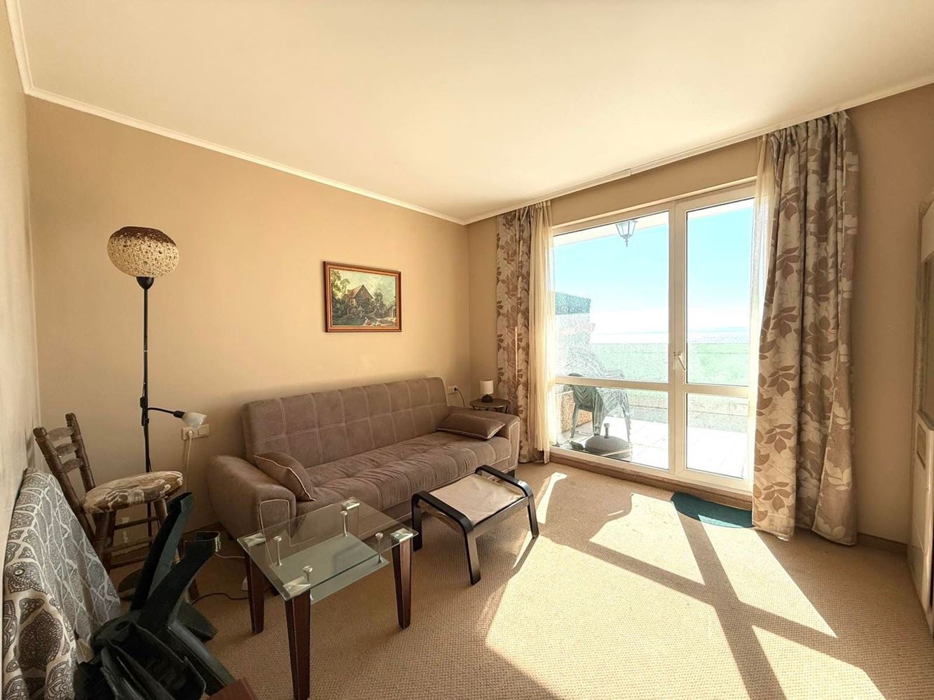 Luksusowe mieszkanie z jedną sypialnią z panoramicznym widokiem na morze w Pomorie