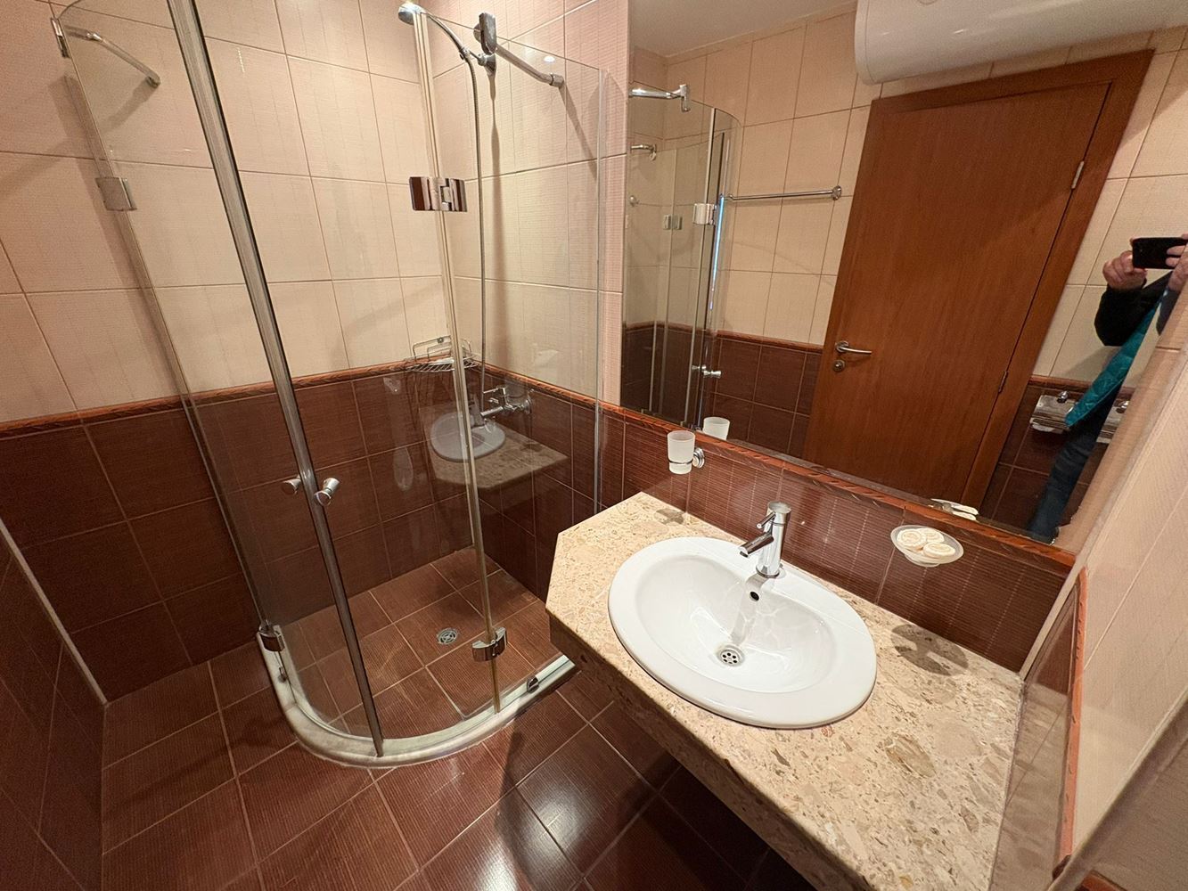Apartament z dwiema sypialniami 300 metrów od plaży w centrum Słonecznego Brzegu