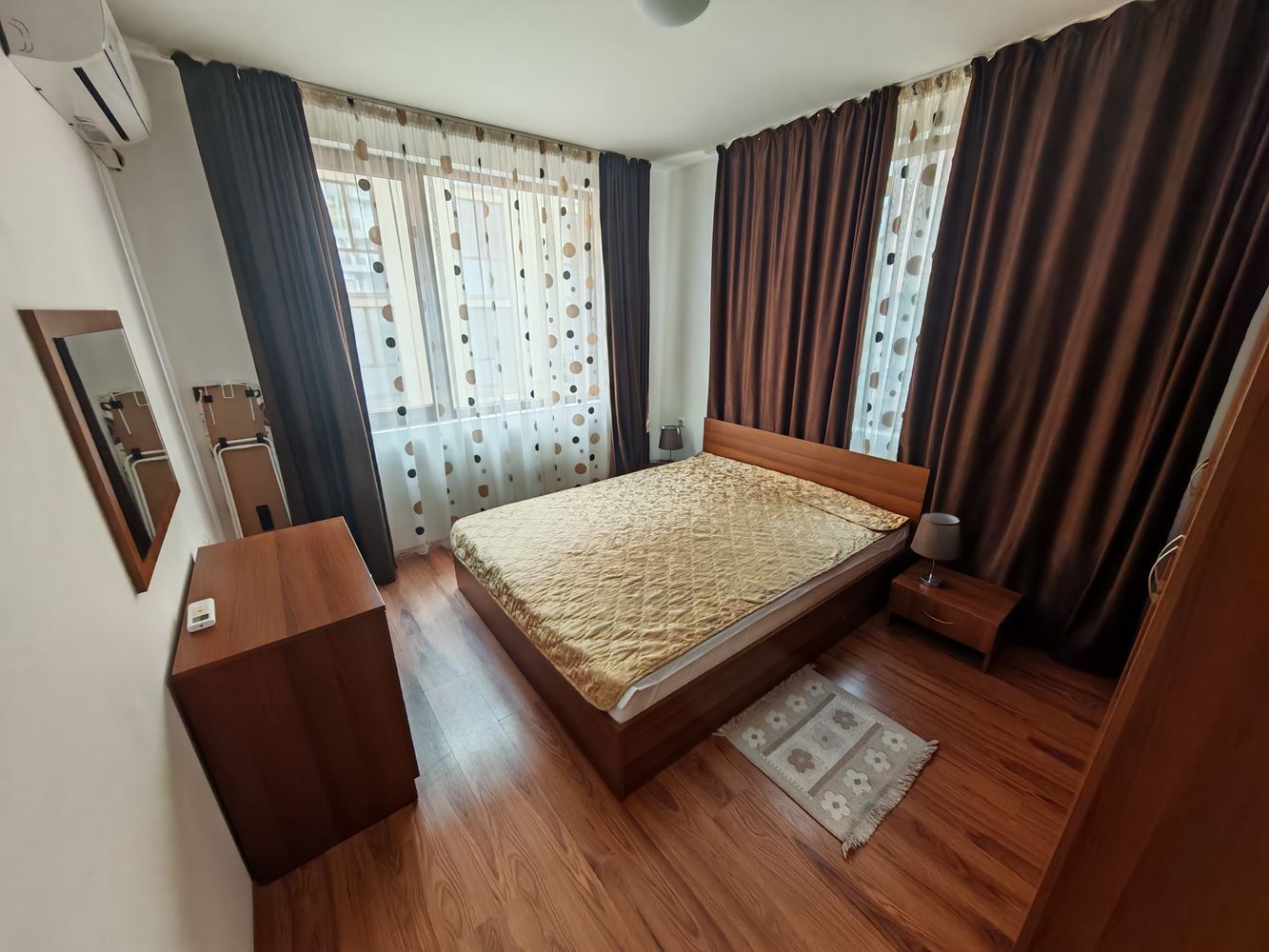 Apartament z dwiema sypialniami w Sveti Vlas z doskonałymi udogodnieniami w zamkniętym kompleksie