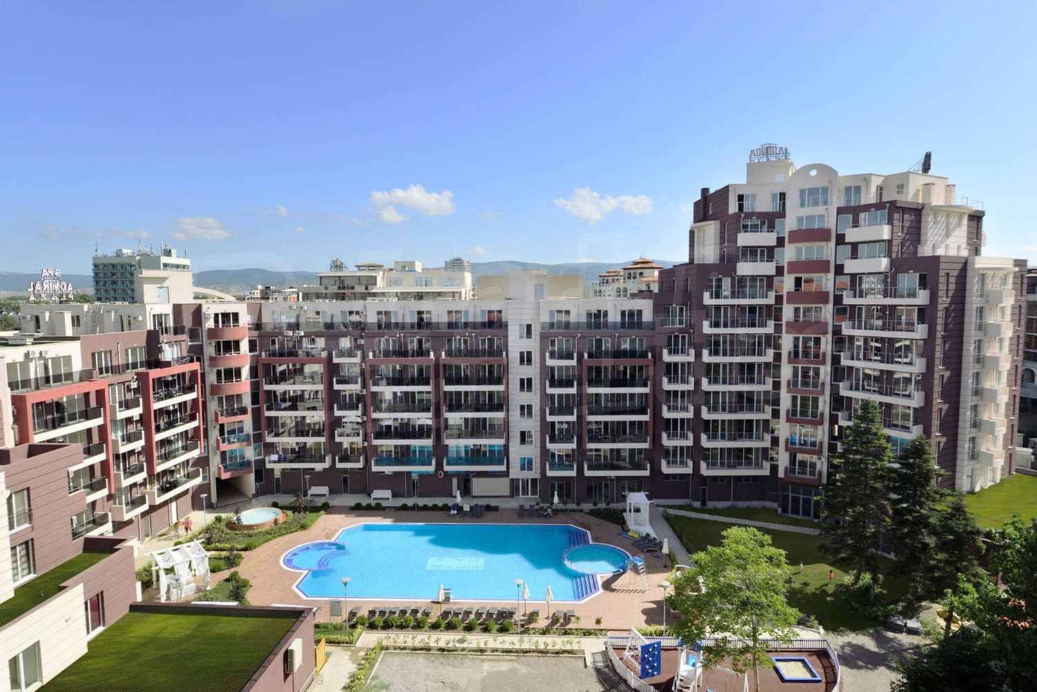 Stylowy apartament dwupokojowy zaledwie kilka metrów od plaży w kurorcie Słoneczny Brzeg