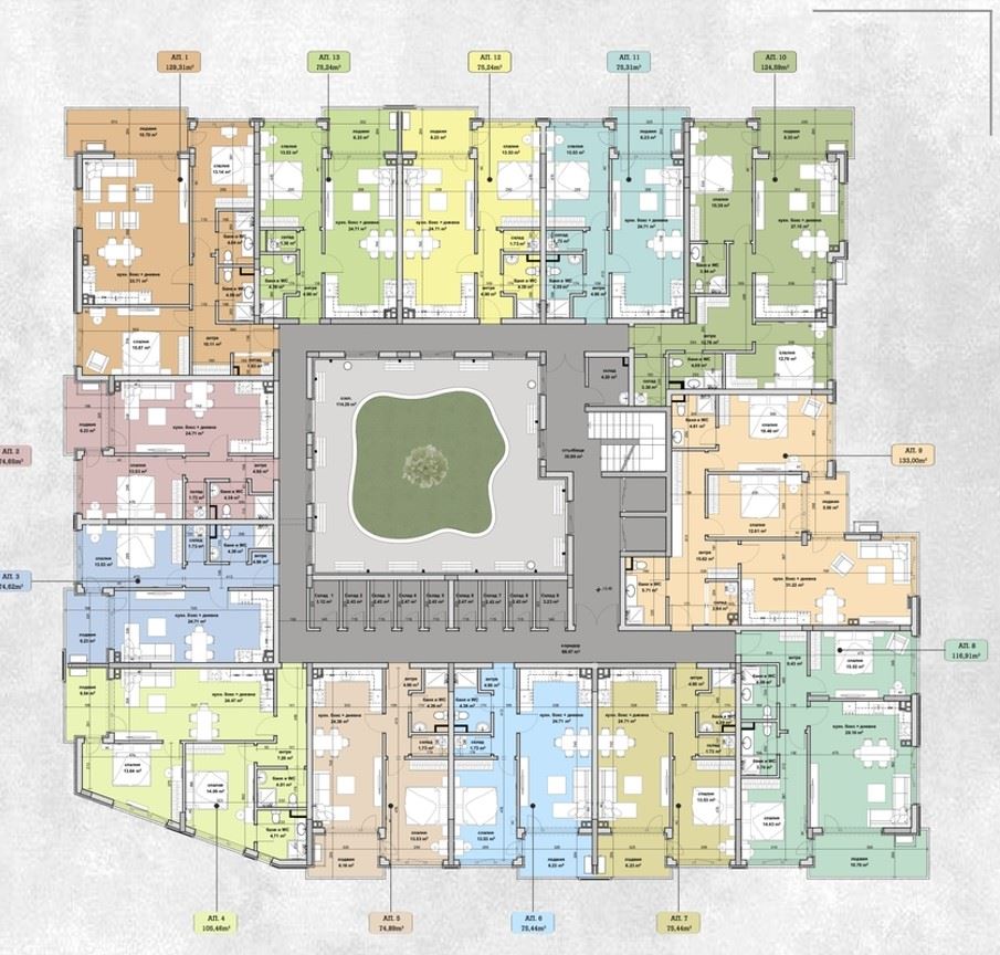 Przestronne trzypokojowe mieszkanie w nowoczesnej inwestycji w dzielnicy Slaveykov – komfort i doskonałe miejskie otoczenie w Burgas