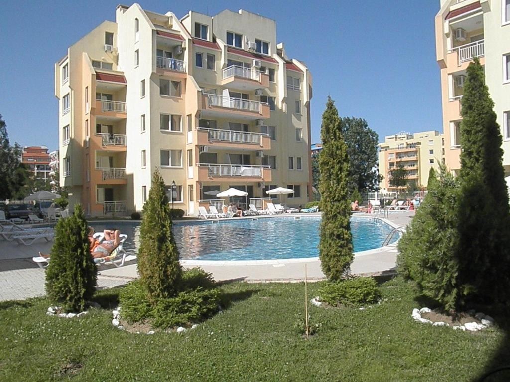 Przestronne mieszkanie z jedną sypialnią blisko plaży w Słonecznym Brzegu