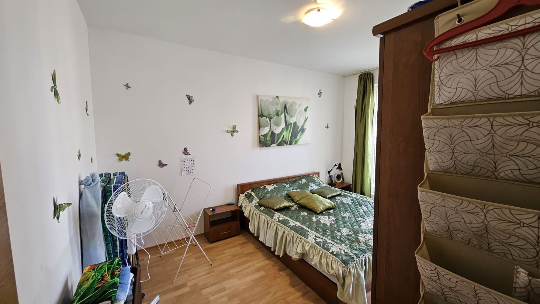 Nowoczesne mieszkanie z jedną sypialnią w zamkniętym kompleksie z basenami i atrakcjami wodnymi w rejonie Słonecznego Brzegu