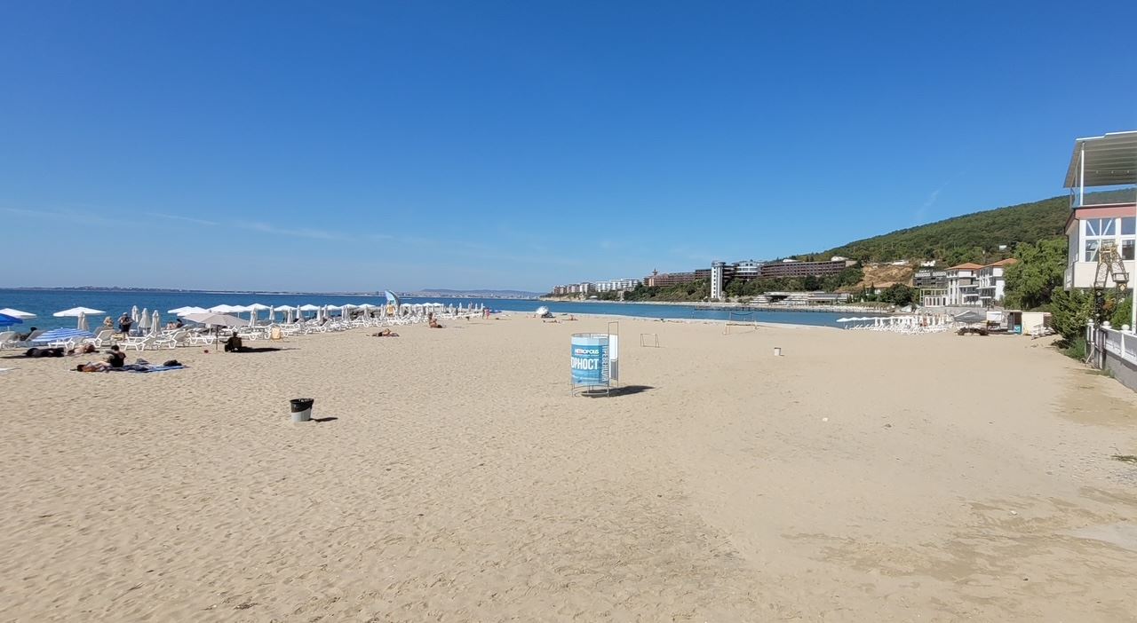 Przytulne studio z morskim klimatem w prestiżowym kompleksie przy plaży w Elenite