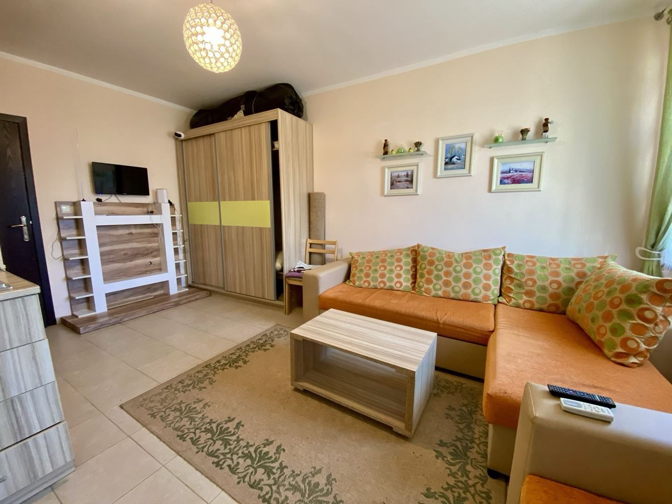 Doskonała inwestycja – przestronne studio gotowe do zamieszkania blisko Słoneczny Brzeg