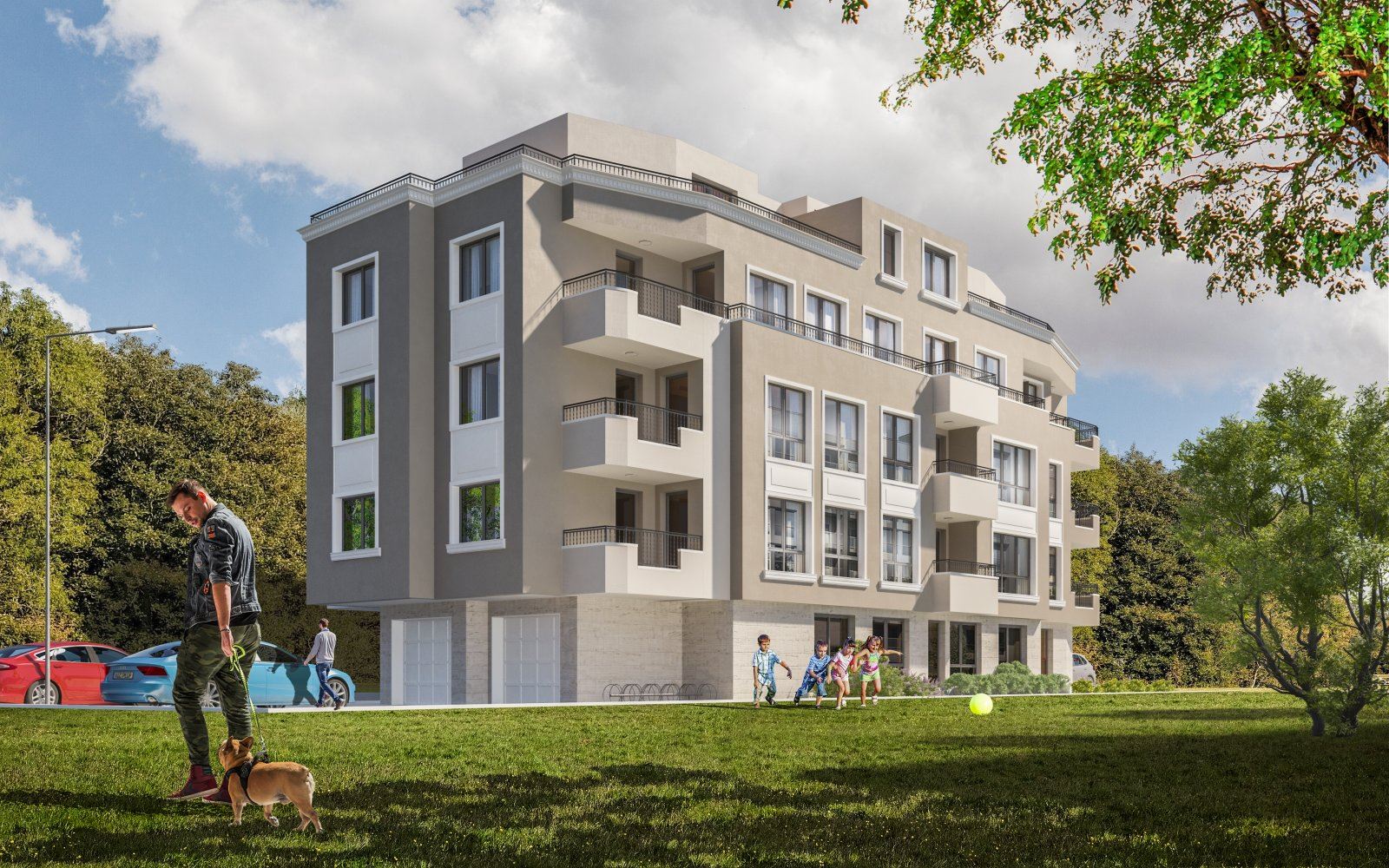Nowe mieszkanie z jedną sypialnią w Sarafowie z południową ekspozycją i bez opłaty za utrzymanie