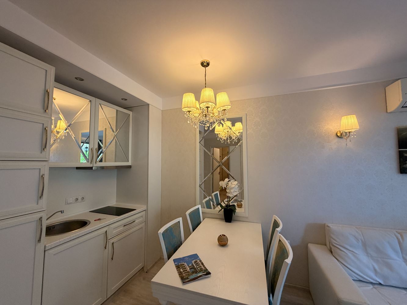 Apartament z jedną sypialnią z widokiem na park i basen w prestiżowym kompleksie w Słonecznym Brzegu