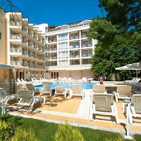 Apartament z dwiema sypialniami 300 metrów od plaży w centrum Słonecznego Brzegu