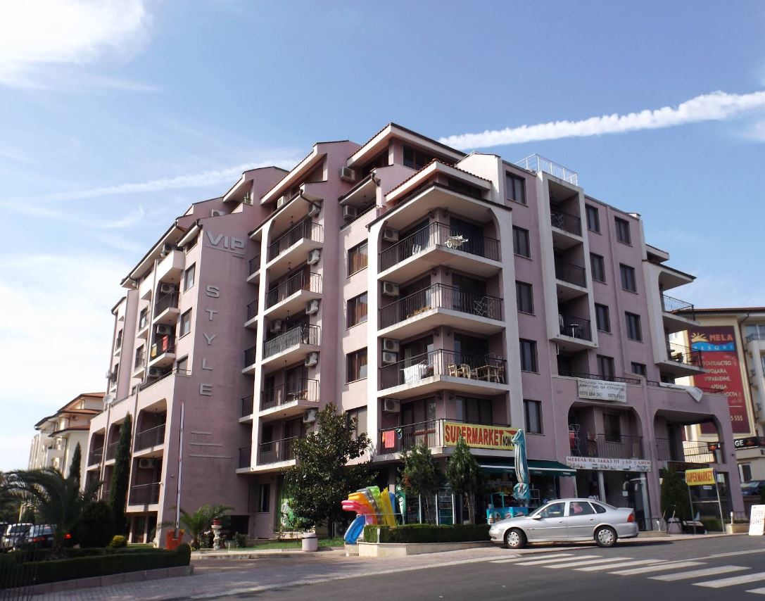 Przytulny apartament z jedną sypialnią w nowoczesnym kompleksie na Słonecznym Brzegu