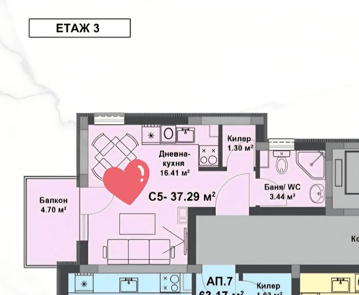 Nowoczesne studio w nowym budynku – doskonała lokalizacja i brak opłaty za utrzymanie