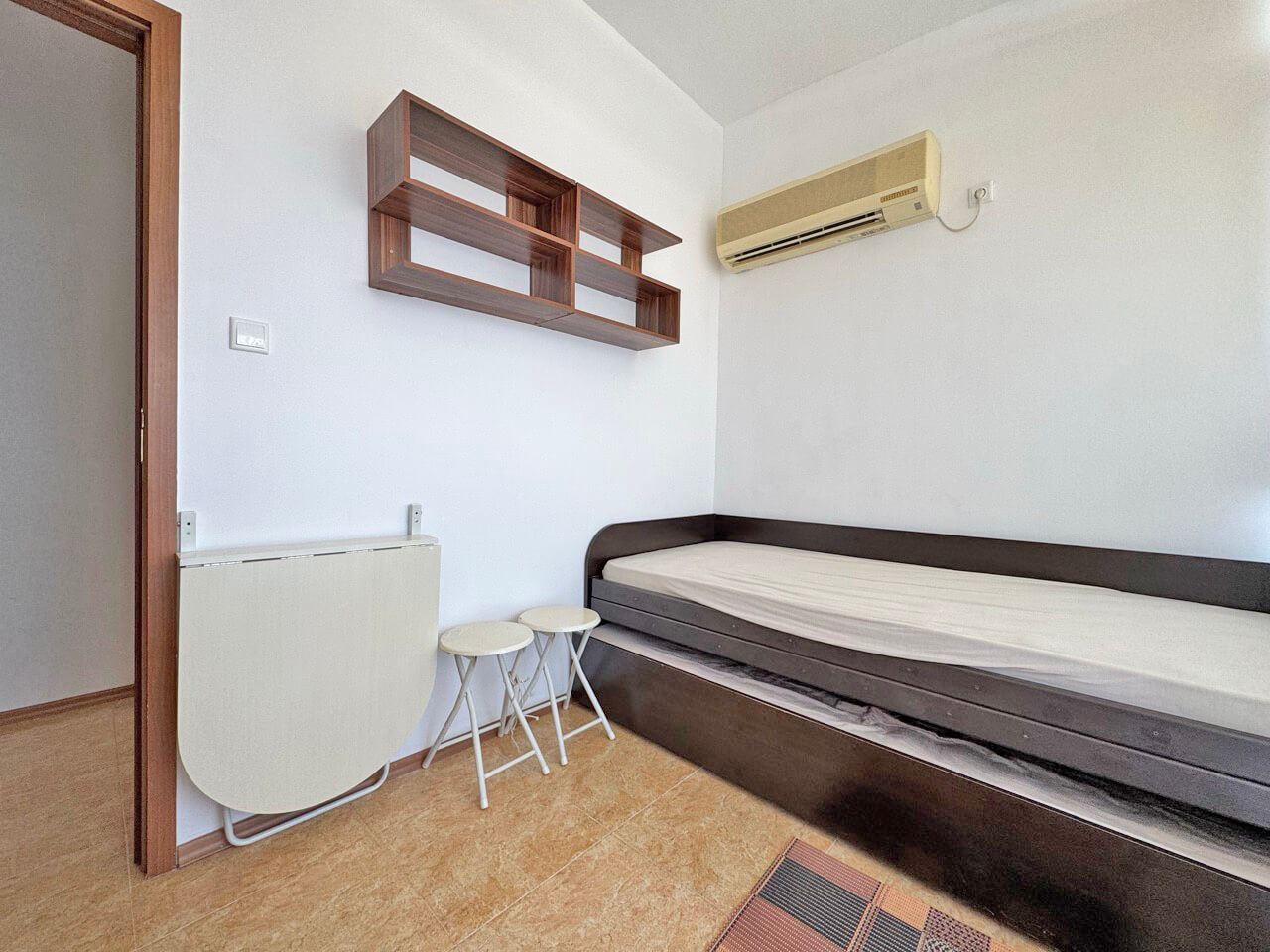 Przytulny apartament z jedną sypialnią i widokiem na basen w Słonecznym Brzegu