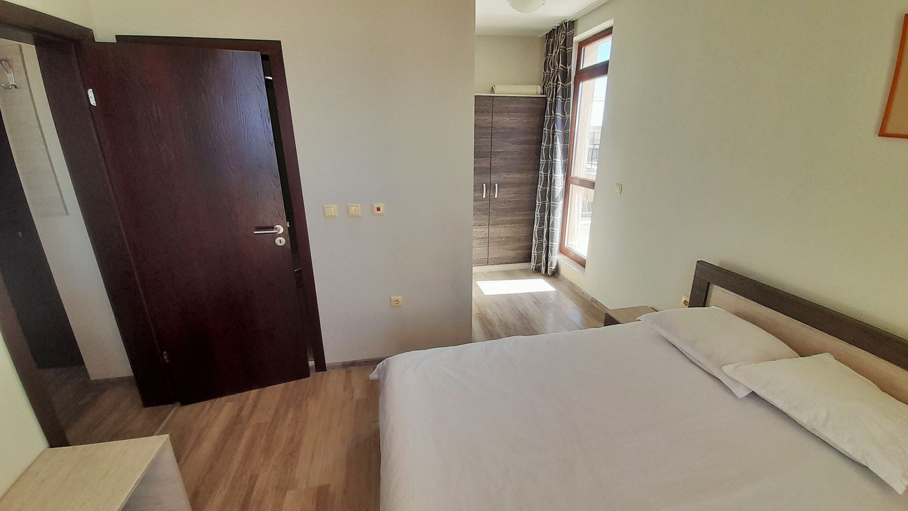 Atrakcyjny apartament z jedną sypialnią z widokiem na morze i góry w Świętym Własie