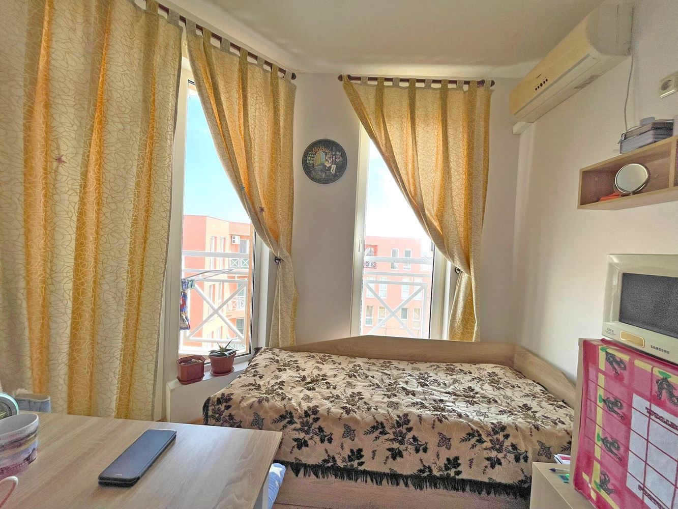 Przytulne mieszkanie z jedną sypialnią w nowoczesnym kompleksie w pobliżu Słonecznego Brzegu – komfort, spokój i doskonałe udogodnienia 