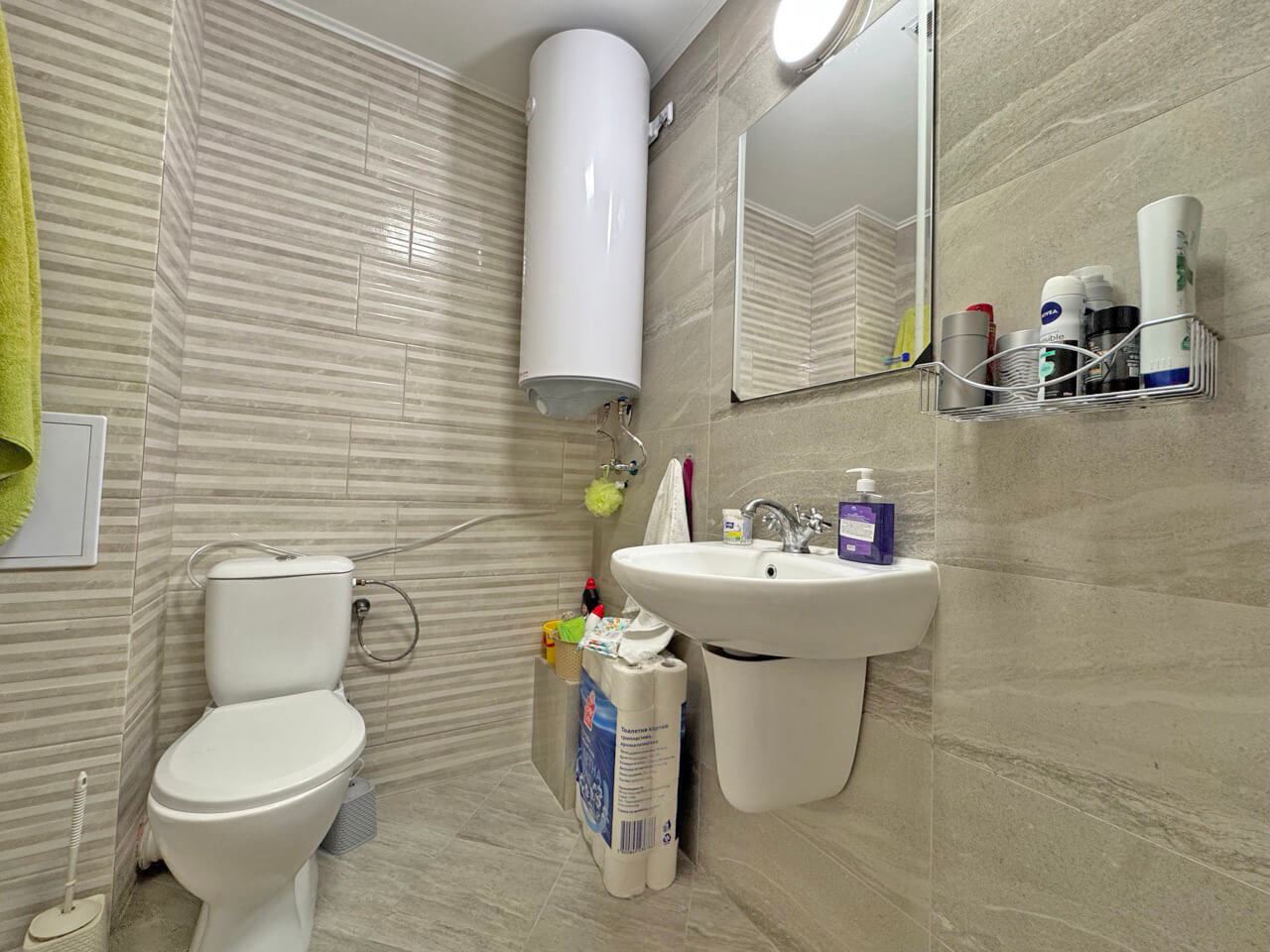 Umeblowany apartament z jedną sypialnią w nowym kompleksie w Aheloj – spokój, zieleń i komfort nad morzem