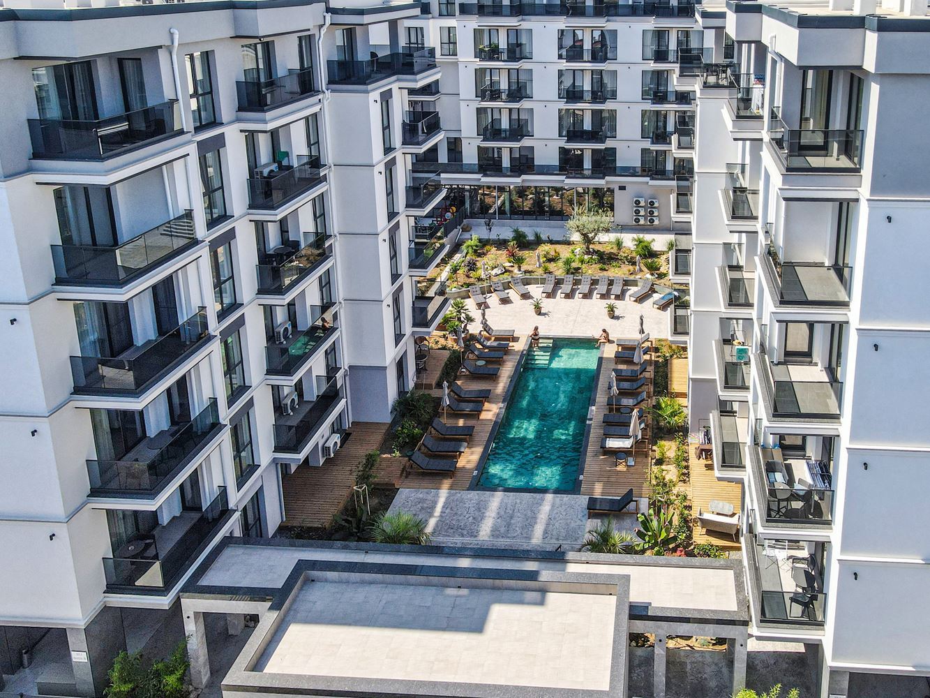 Nowy apartament z jedną sypialnią w zielonej i spokojnej części Słonecznego Brzegu