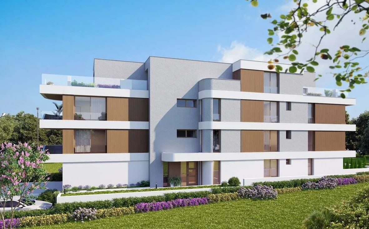 Nowy apartament z jedną sypialnią i prywatnym ogródkiem – nowoczesne wnętrze, które urządzisz po swojemu