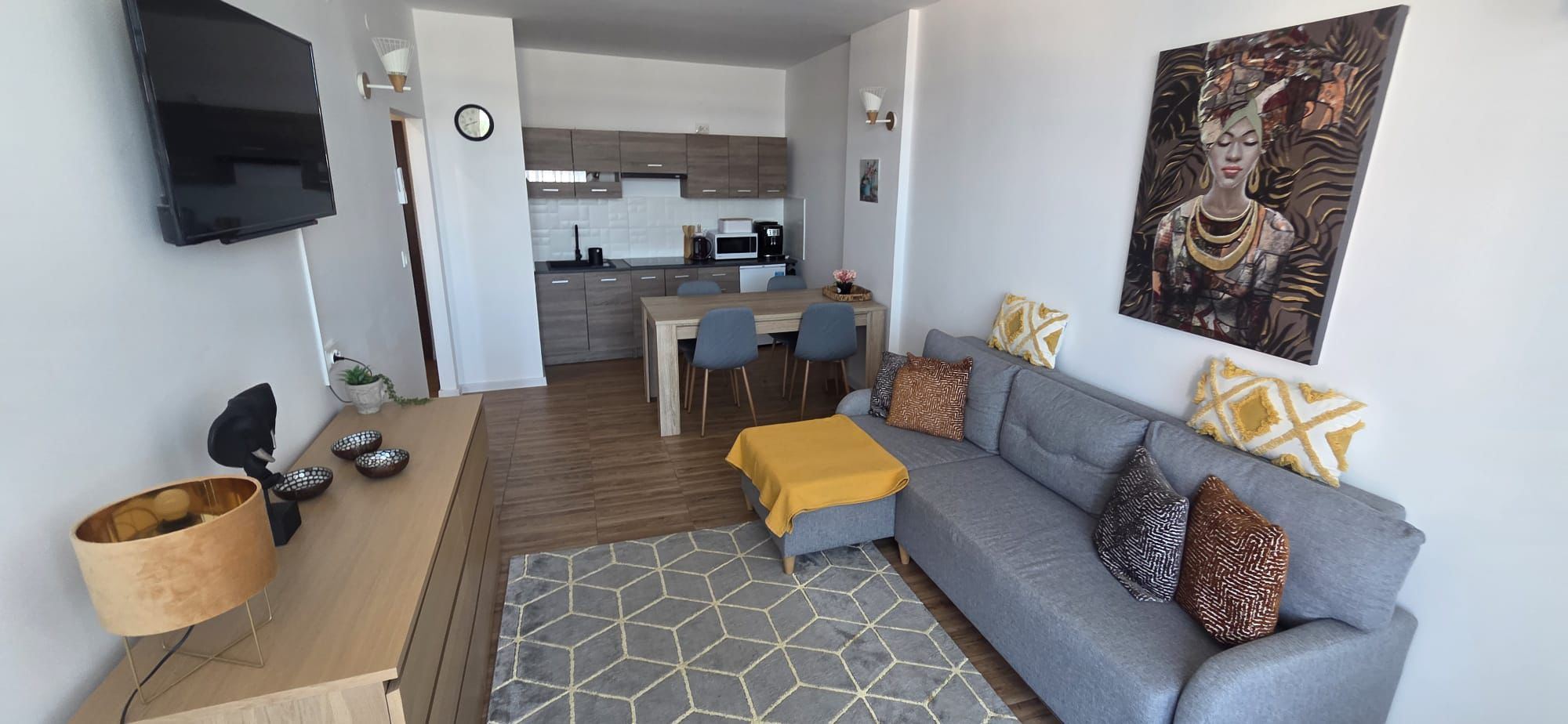 Apartament z jedną sypialnią 100 m od plaży w Słonecznym Brzegu – umeblowany i gotowy do zamieszkania