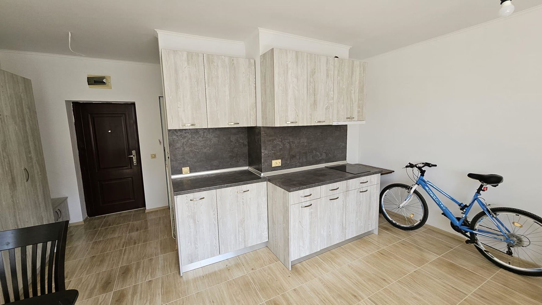 Studio z niską opłatą za utrzymanie w kompleksie w Słonecznym Brzegu