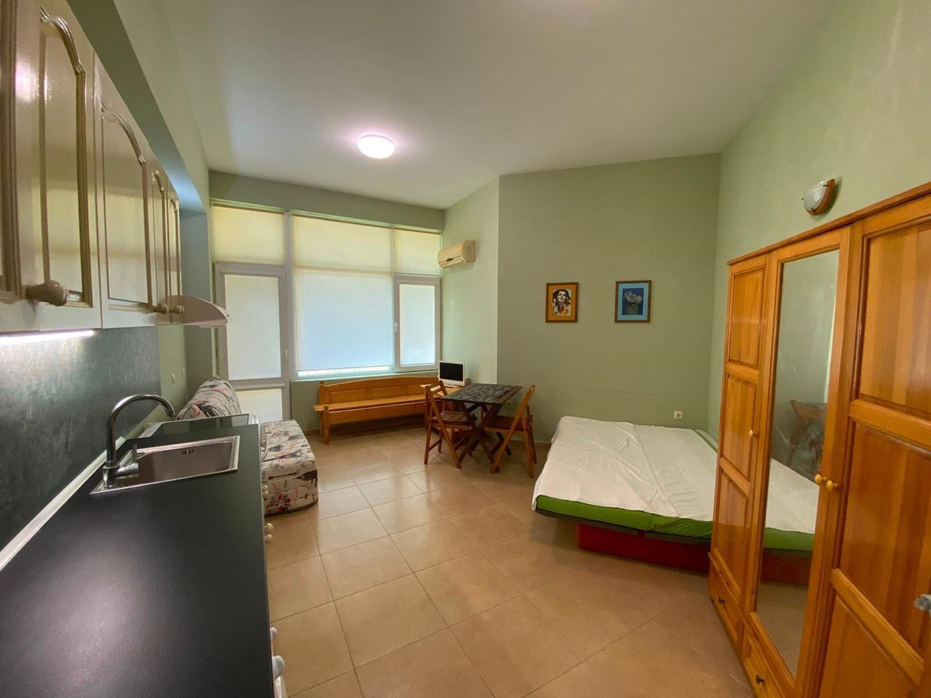 Jasne i przytulne studio w pierwszej linii brzegowej – tylko 50 metrów od plaży
