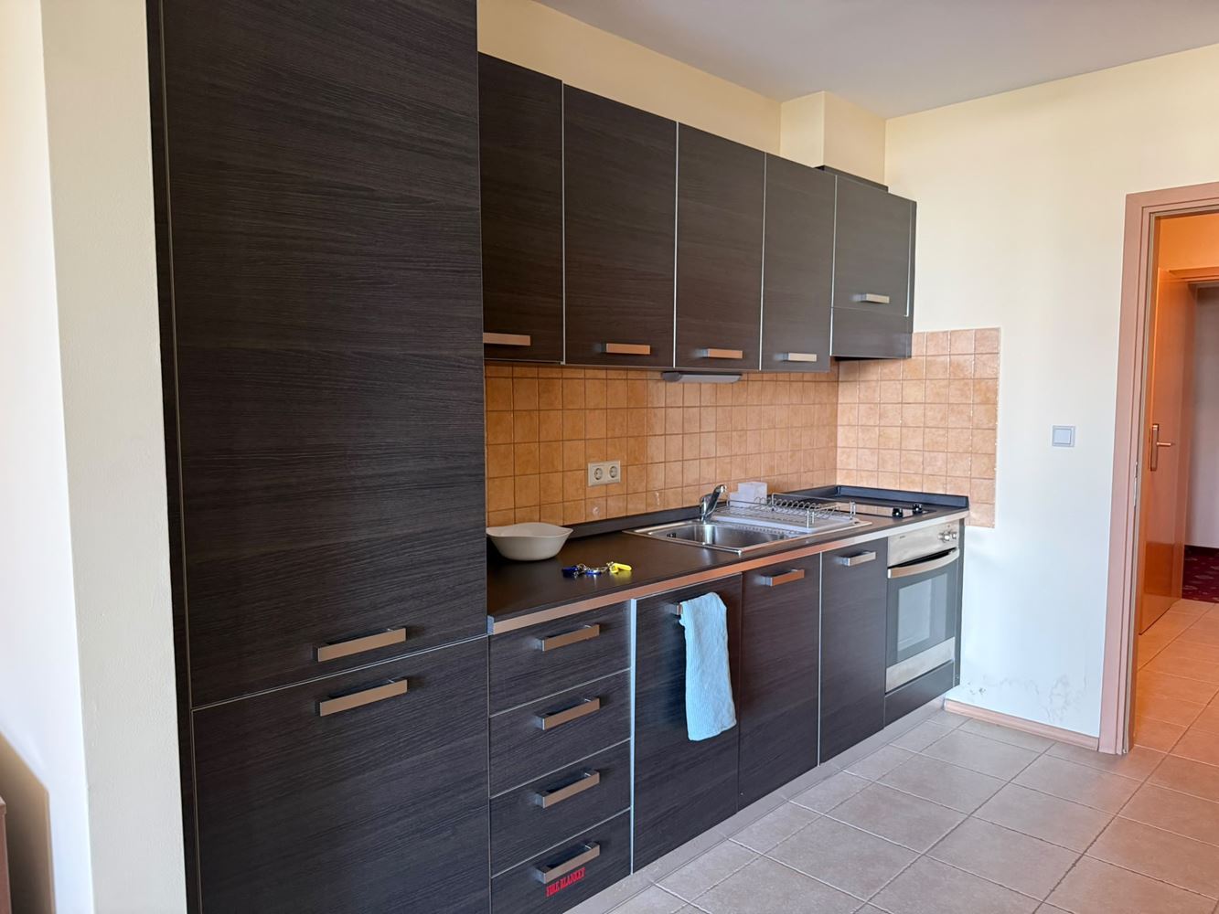 Przestronny apartament z jedną sypialnią w pierwszej linii brzegowej w Pomorie