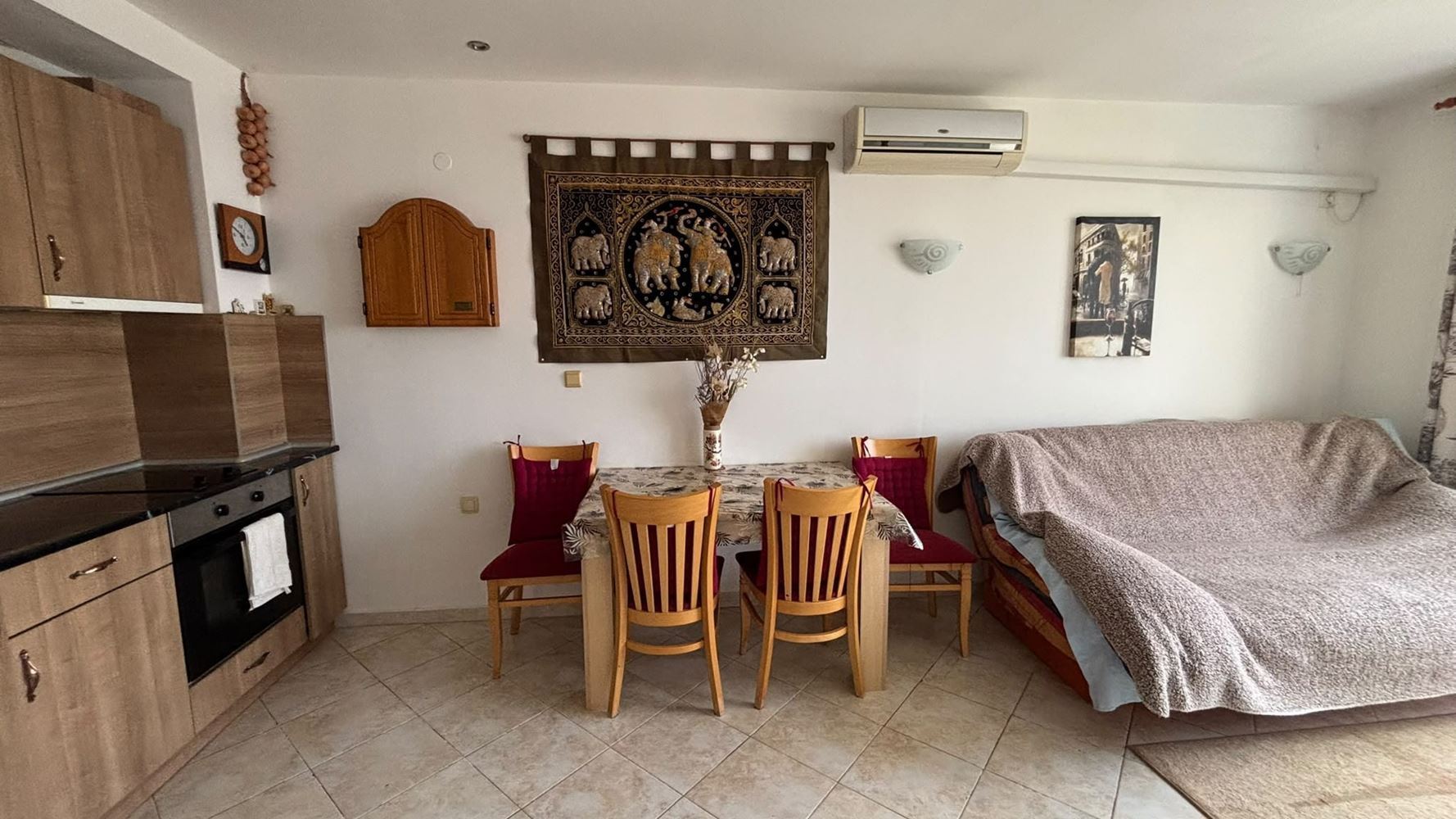 Apartament z jedną sypialnią z widokiem na morze w Sveti Vlas – bez opłaty za utrzymanie, z parkingiem, gotowy do zamieszkania