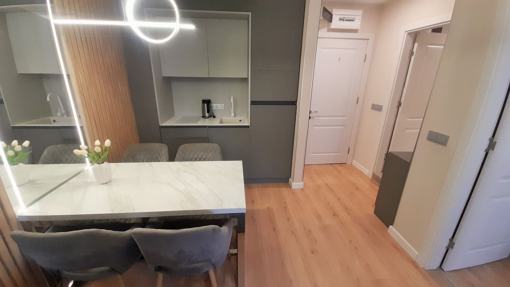 Apartament z jedną sypialnią i widokiem na basen w kompleksie z imponującą infrastrukturą w Słonecznym Brzegu