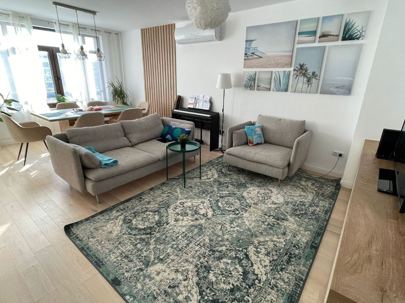 Przestronne pięciopokojowe mieszkanie z panoramą morza w Pomorie – komfort, styl i funkcjonalność dla dużej rodziny