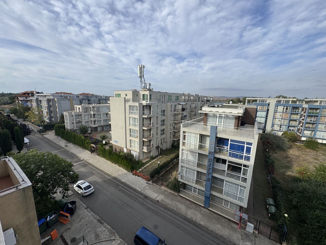 Apartament z jedną sypialnią i panoramicznym widokiem w sercu Słonecznego Brzegu