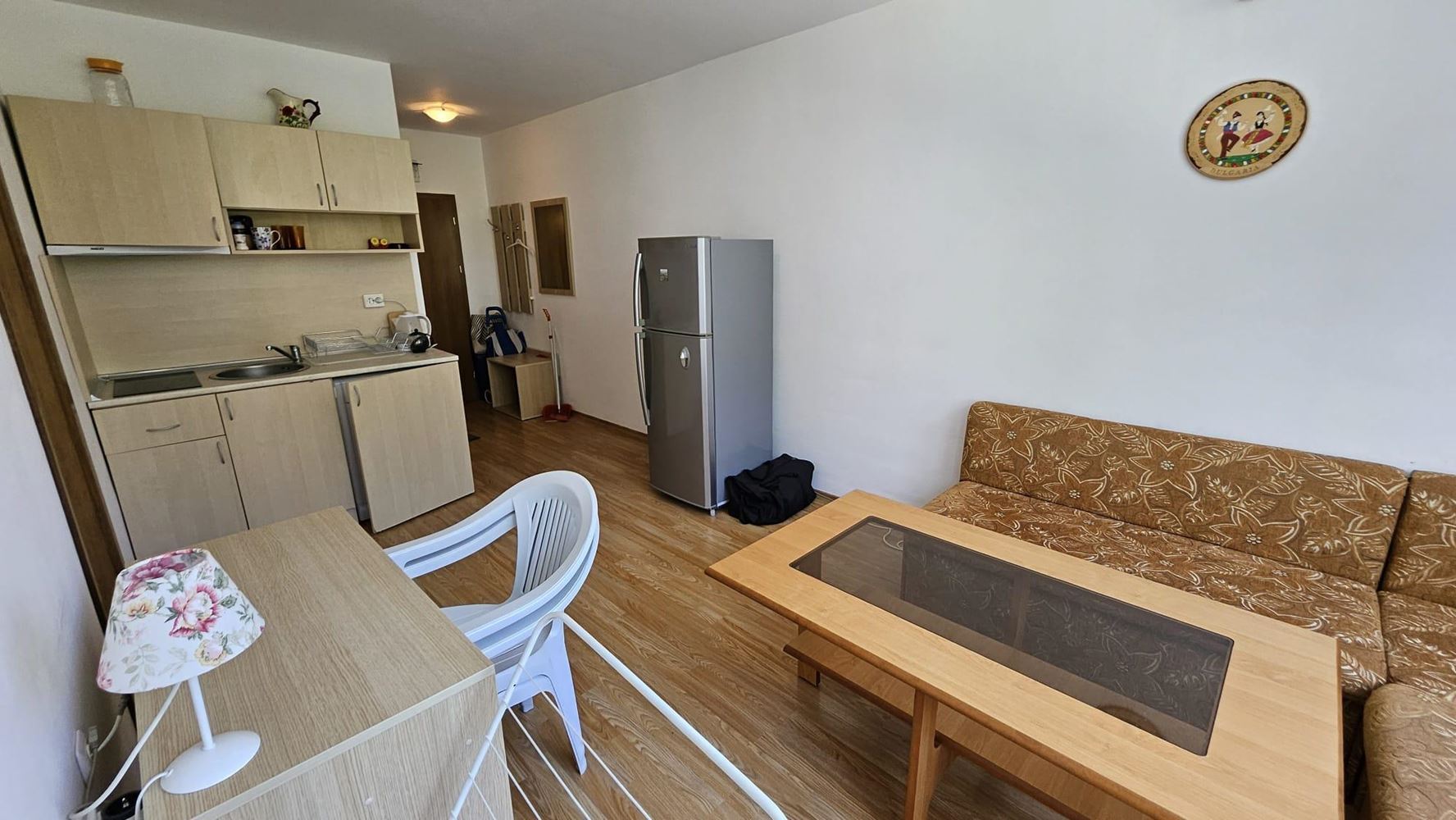 Przytulny apartament z jedną sypialnią w nowoczesnym kompleksie, 500 metrów od plaży w Słonecznym Brzegu
