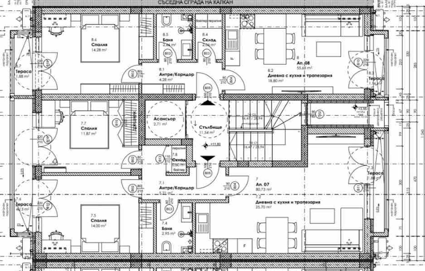 Funkcjonalne mieszkanie z jedną sypialnią i dwiema tarasami w nowym budynku – doskonała lokalizacja w Meden Rudnik, strefa B