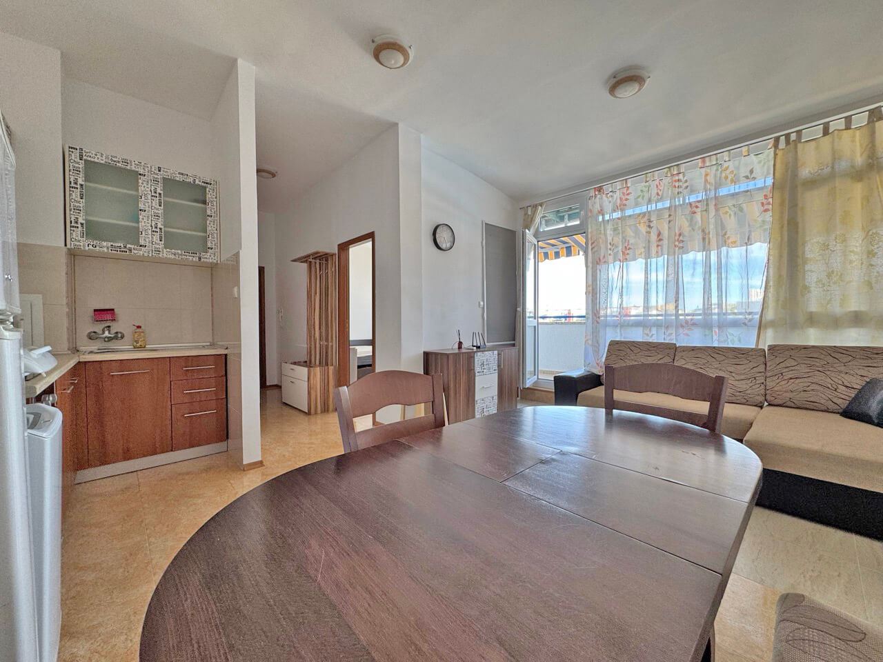 Przytulny apartament z jedną sypialnią i widokiem na basen w Słonecznym Brzegu
