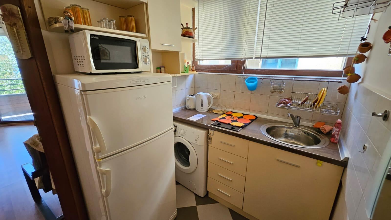 Mieszkanie z jedną sypialnią bez opłaty eksploatacyjnej w dzielnicy „Rusalka”, Sweti Włas – doskonały wybór do zamieszkania i inwestycji