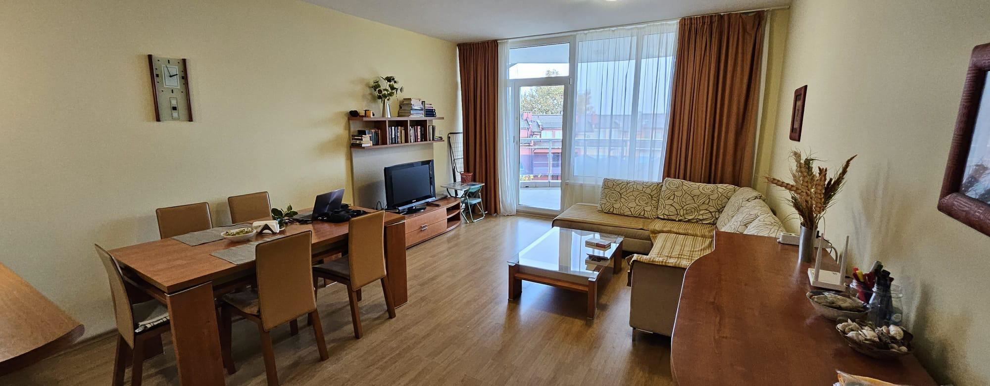 Luksus i przestrzeń tuż przy plaży – mieszkanie z dwiema sypialniami w Ravda, 50 metrów od morza