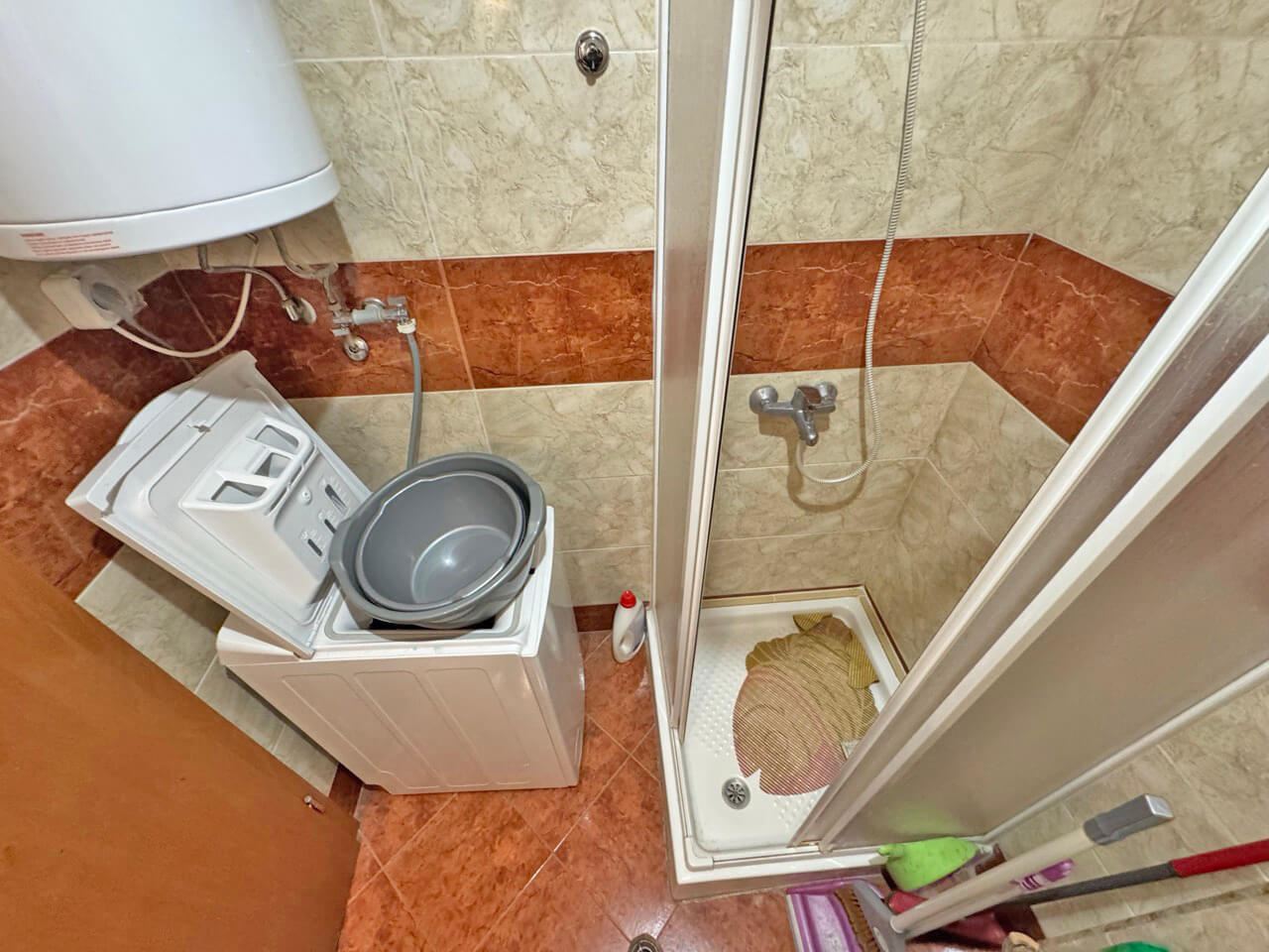 Przestronne mieszkanie z jedną sypialnią z widokiem na basen w Słonecznym Brzegu