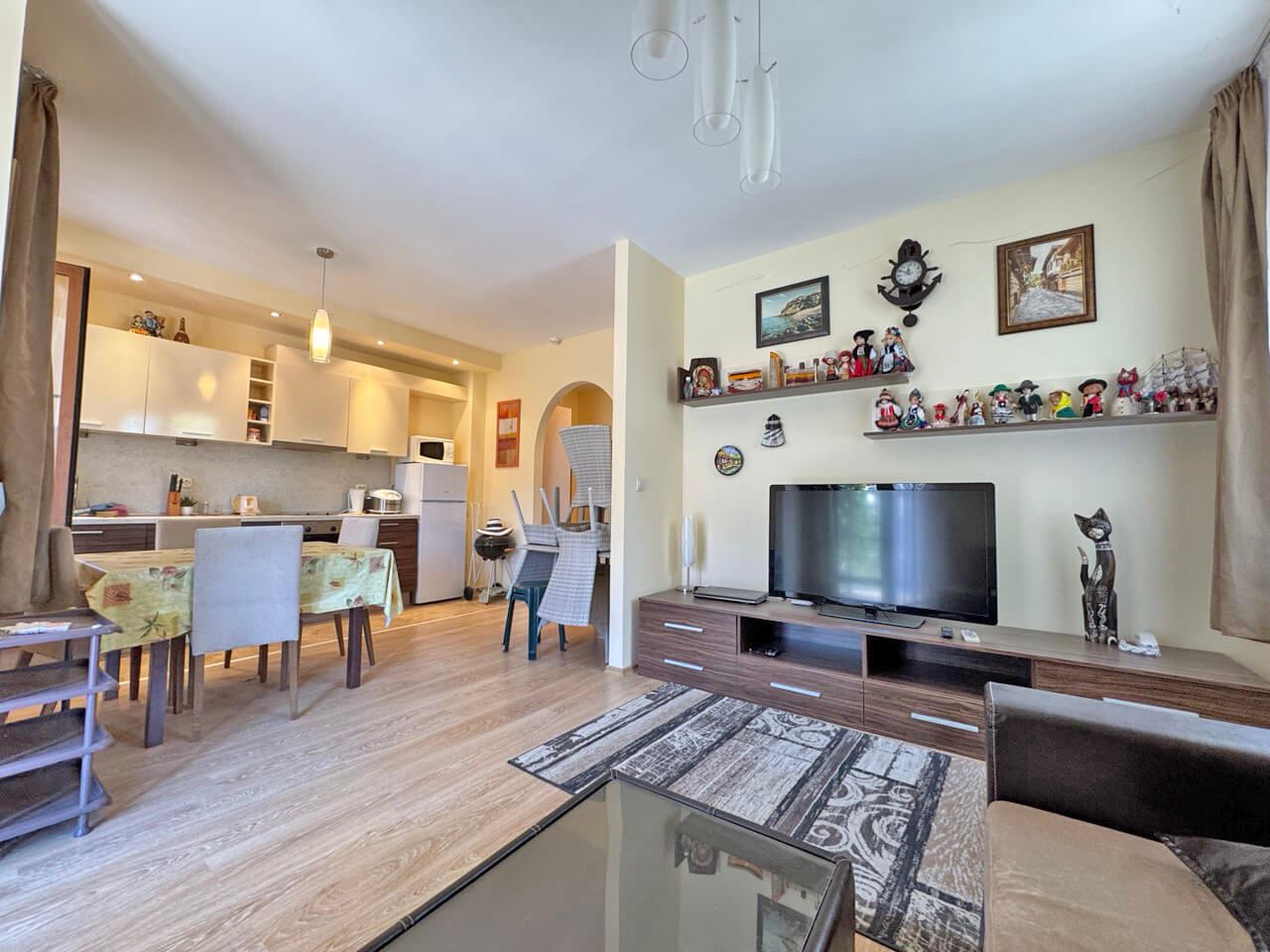 Apartament z jedną sypialnią na pierwszej linii w kompleksie premium w Sveti Vlas