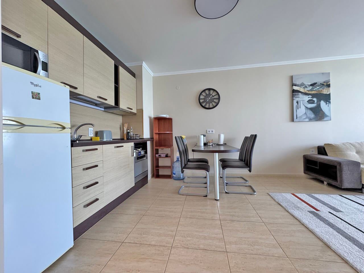 Apartament z jedną sypialnią w pierwszej linii brzegowej z panoramicznym widokiem na morze w Świętym Własie