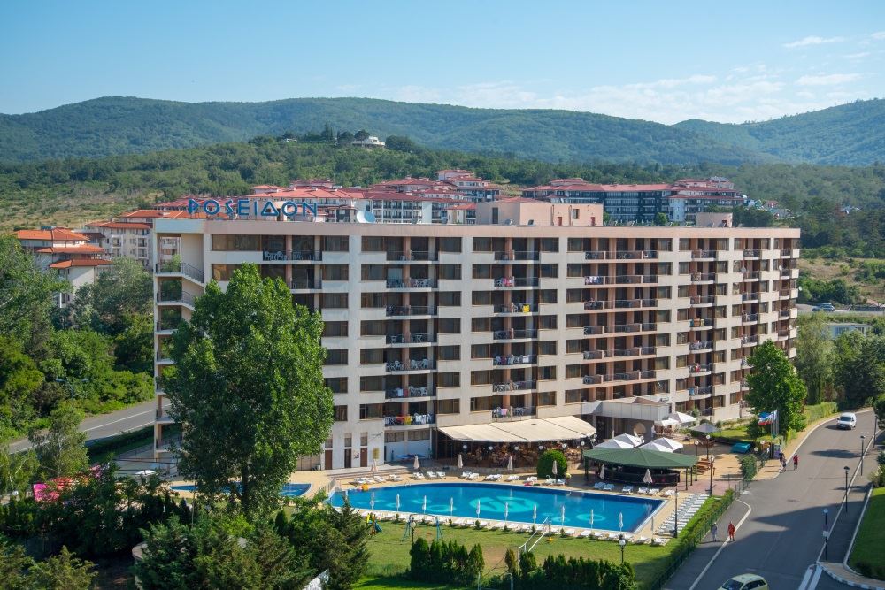 Przestronny apartament z jedną sypialnią 200 metrów od plaży w Słonecznym Brzegu