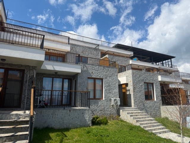 Studio z widokiem na morze w luksusowym kompleksie w Aheloy – komfort, styl i relaks