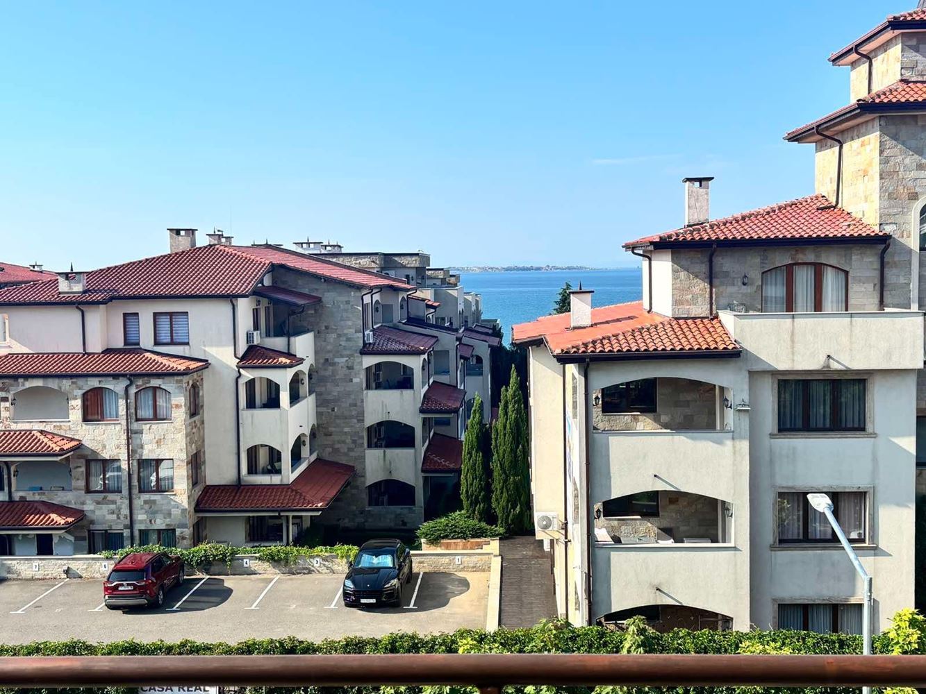 Mieszkanie z jedną sypialnią i częściowym widokiem na morze – zaledwie 3 minuty spacerem od plaży w Sveti Vlas