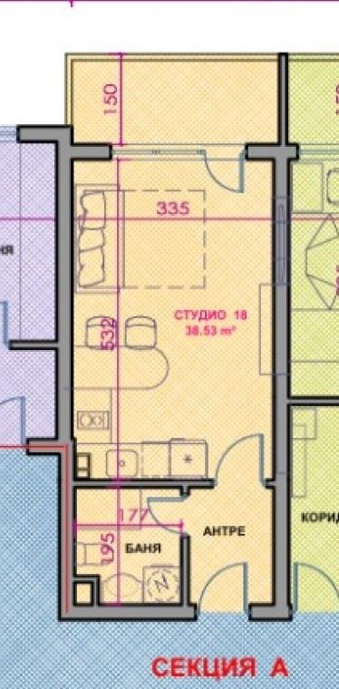 Studio w pierwszej linii brzegowej w Pomorie – zaledwie 10 metrów od plaży, bez rocznej opłaty za utrzymanie!