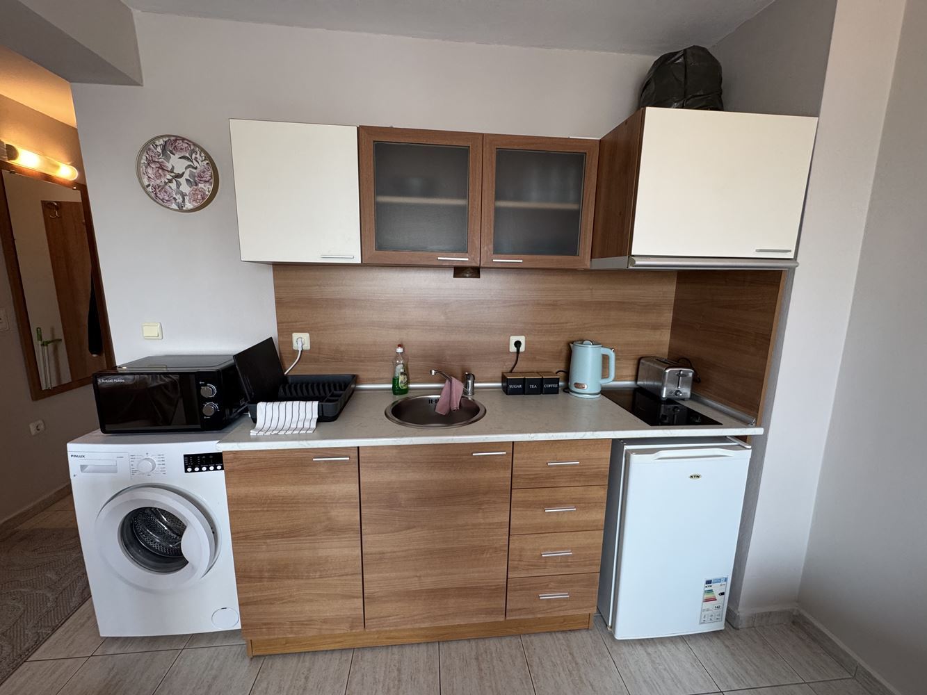 Apartament z jedną sypialnią i panoramicznym widokiem w sercu Słonecznego Brzegu