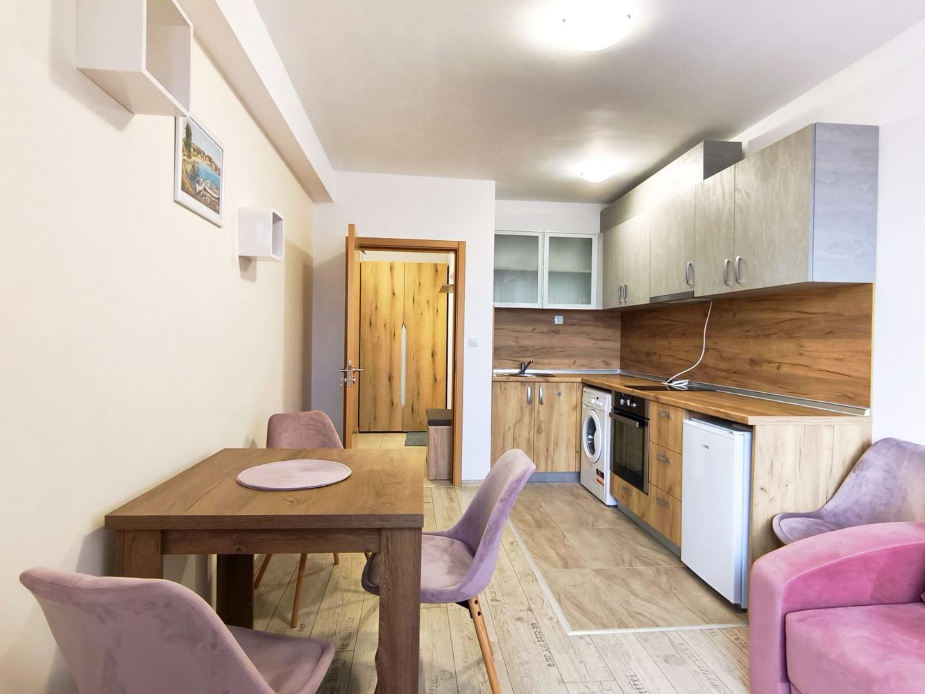 Przytulne mieszkanie z jedną sypialnią w nowej dzielnicy Nesebyru – bez opłaty za utrzymanie