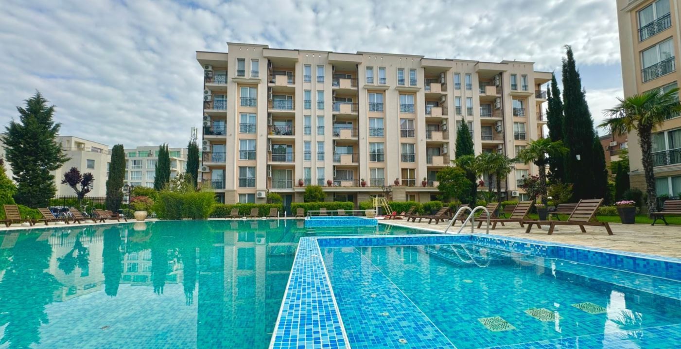 W pełni umeblowane studio w Słonecznym Brzegu – komfort, spokój i doskonałe udogodnienia