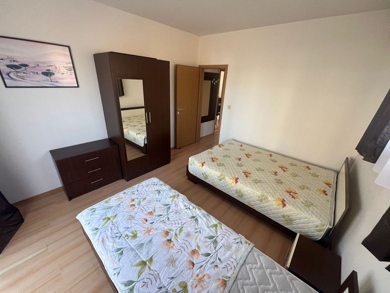 Apartament z dwiema sypialniami między Słonecznym Brzegiem a Świętym Własem