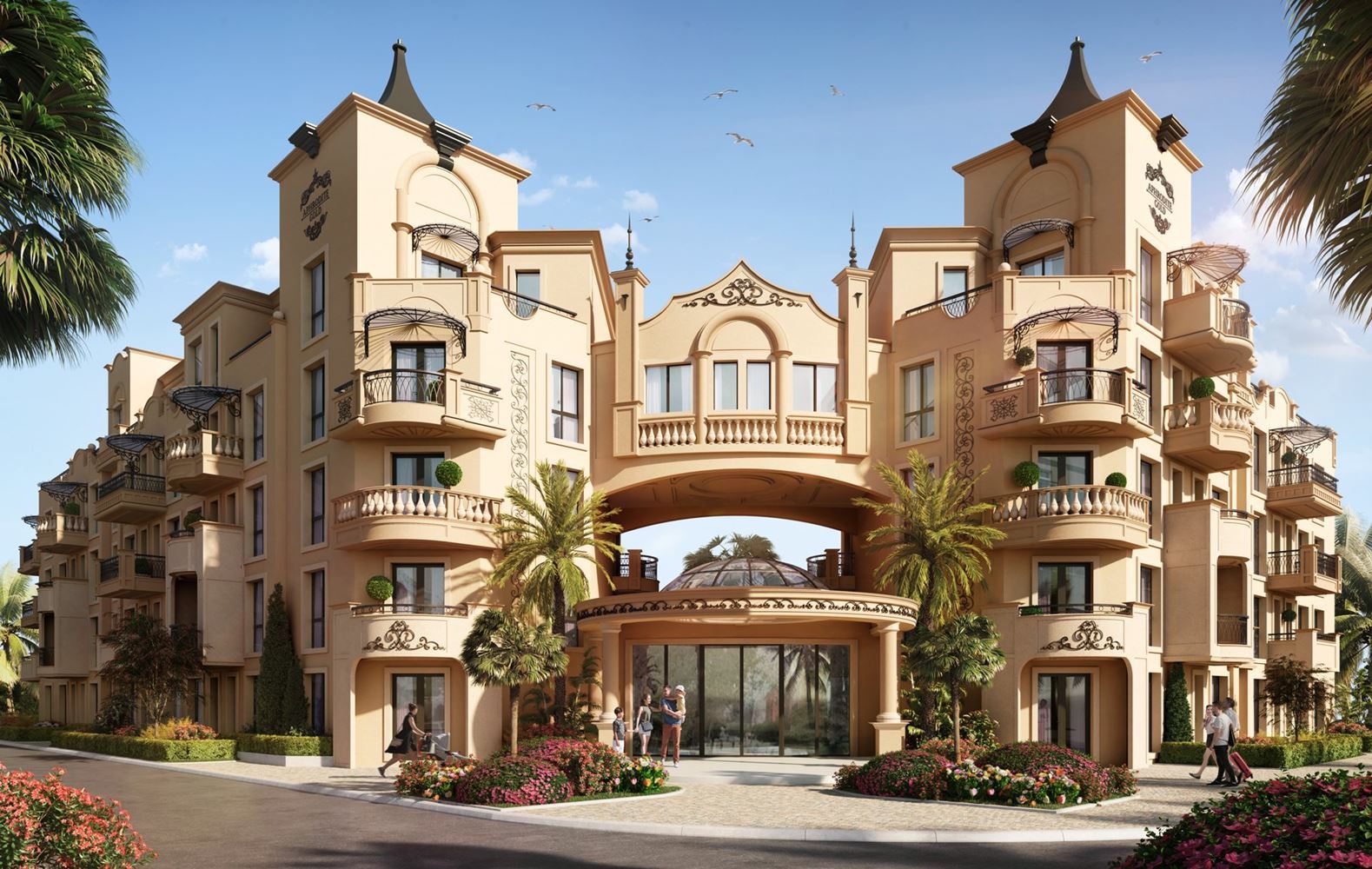 Apartament z jedną sypialnią w nowo wybudowanym kompleksie w Słonecznym Brzegu