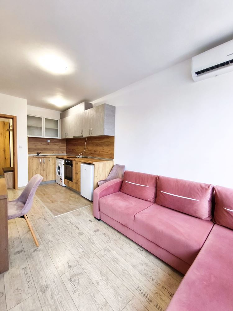 Przytulne mieszkanie z jedną sypialnią w nowej dzielnicy Nesebyru – bez opłaty za utrzymanie