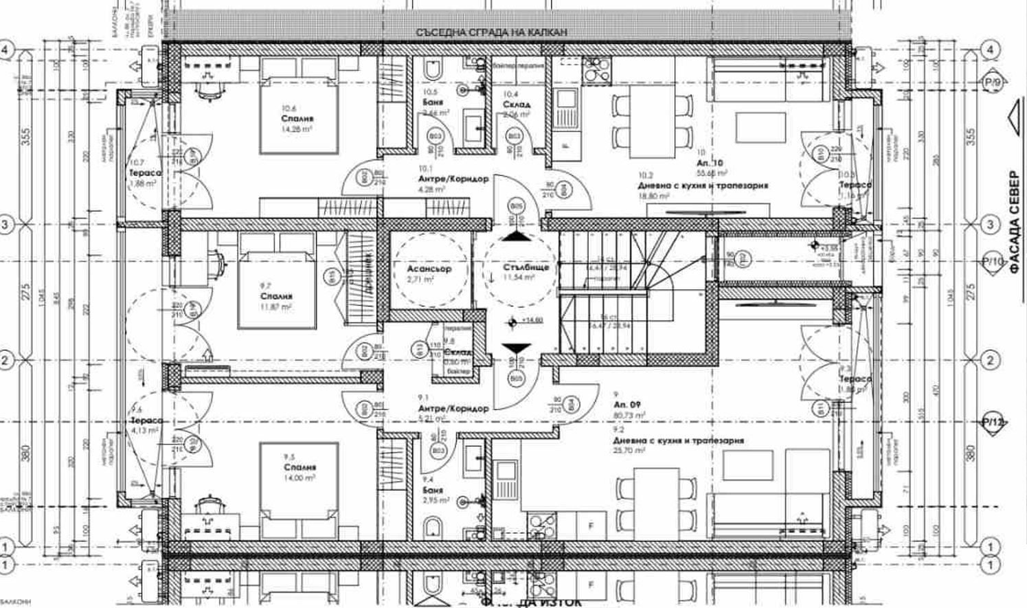 Panoramiczne mieszkanie z jedną sypialnią w nowoczesnym budynku butikowym – inwestycja w przyszłość w Meden Rudnik, strefa B