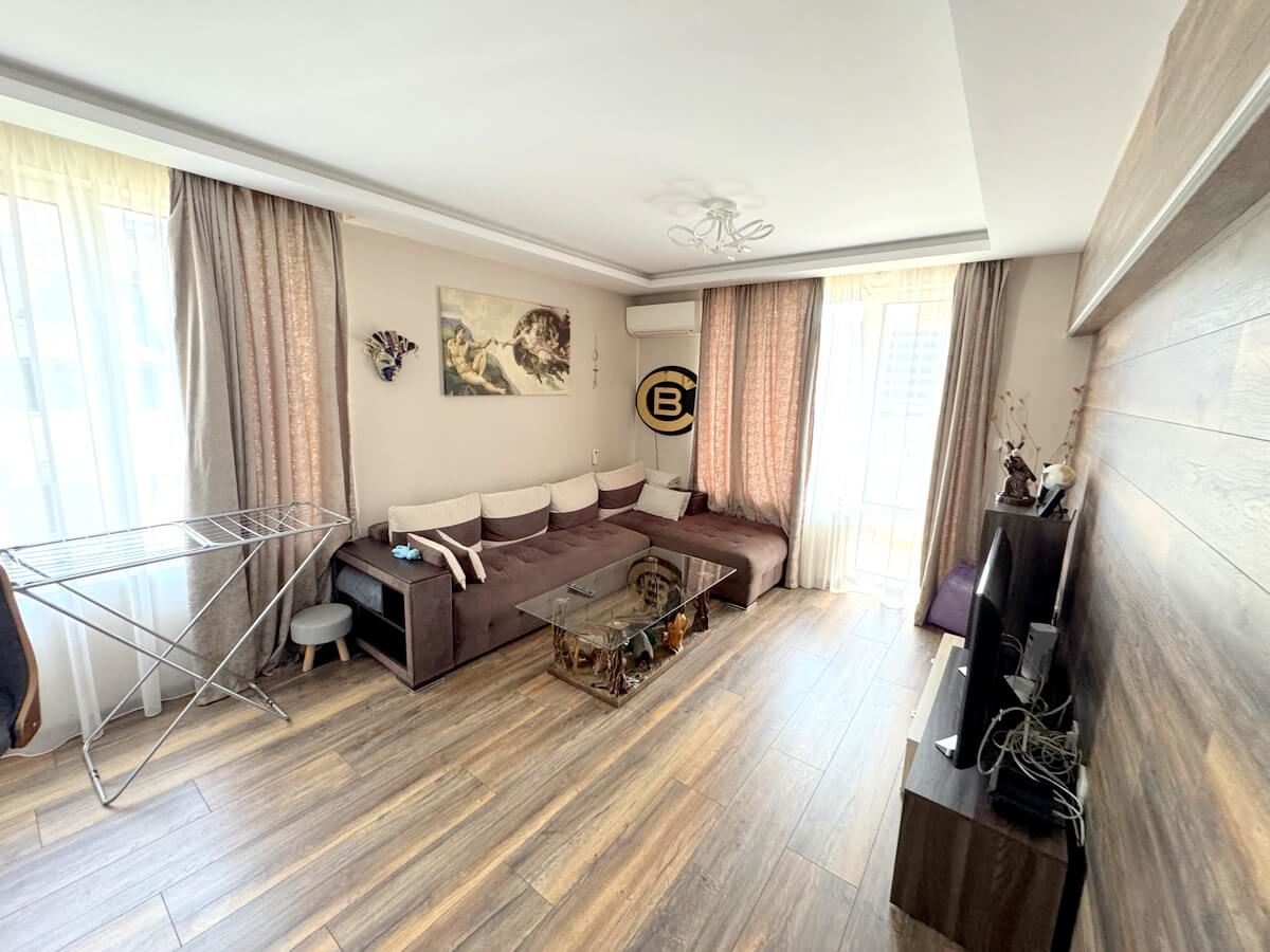 Apartament z jedną sypialnią 300 metrów od plaży w Słonecznym Brzegu – w pełni umeblowany i gotowy do zamieszkania