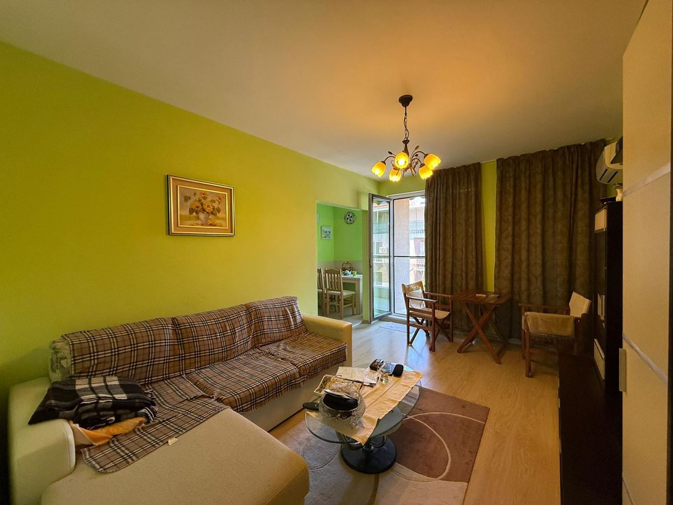 Apartament z jedną sypialnią z widokiem na morze na Starym Mieście w Pomorie
